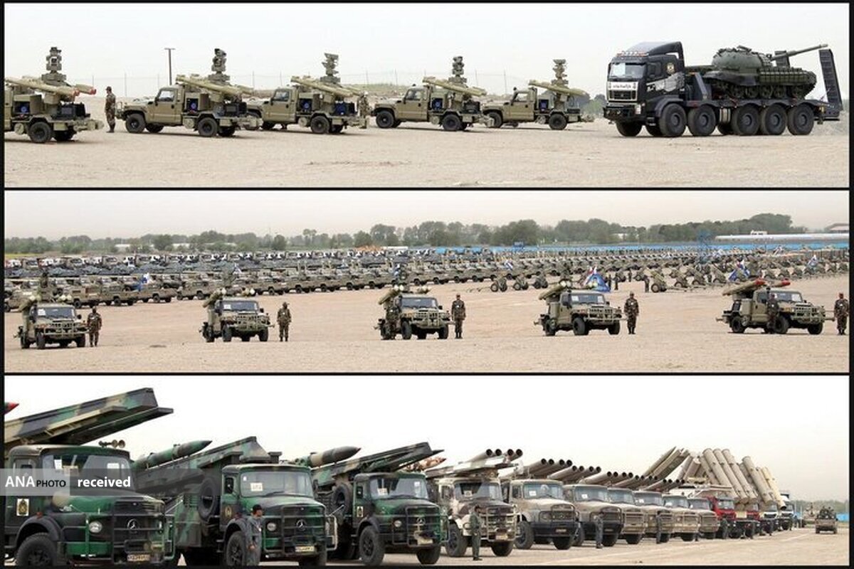 الحاق بیش از هزار دستگاه انواع تجهیزات به نیروی زمینی ارتش