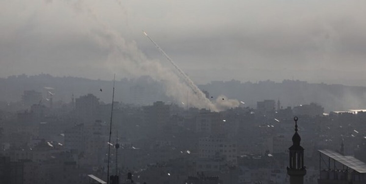 شلیک ۲۰ راکت توسط حماس به مناطق جنوبی و مرکزی اراضی اشغالی