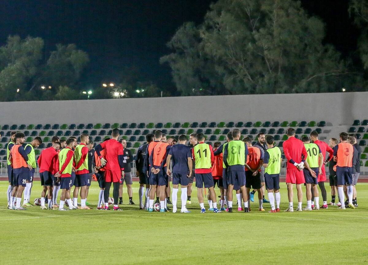 تیم ملی فردا در قطر تمرین می‌کند