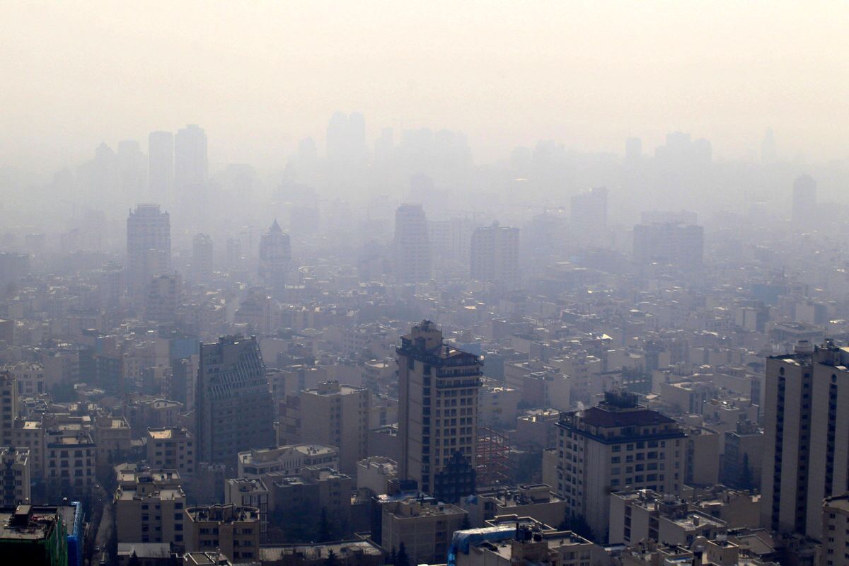 کیفیت هوا روی شاخص ۱۶۲ قرار گرفت  تهران قرمز شد