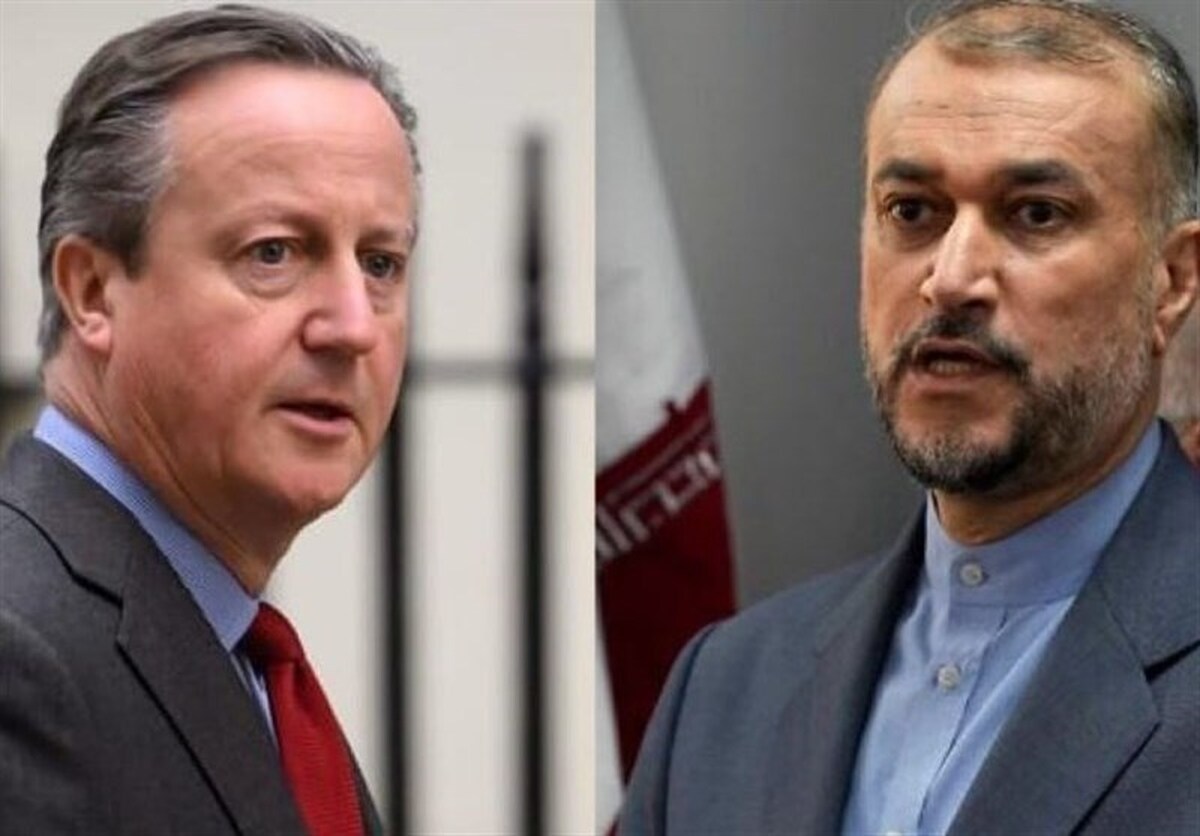 گفت‌وگوی وزرای خارجه ایران و انگلیس در خصوص تحولات منطقه