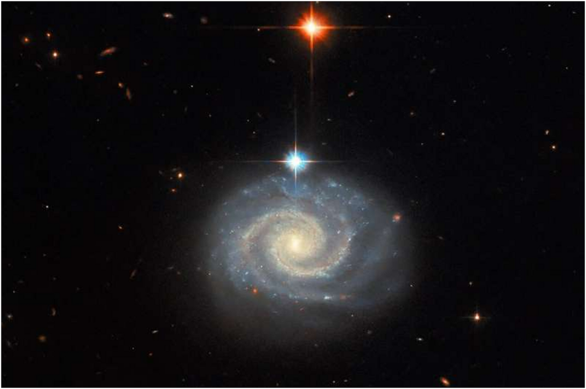 هابل کهکشانی مملو از نور «ممنوعه» را رصد کرد
