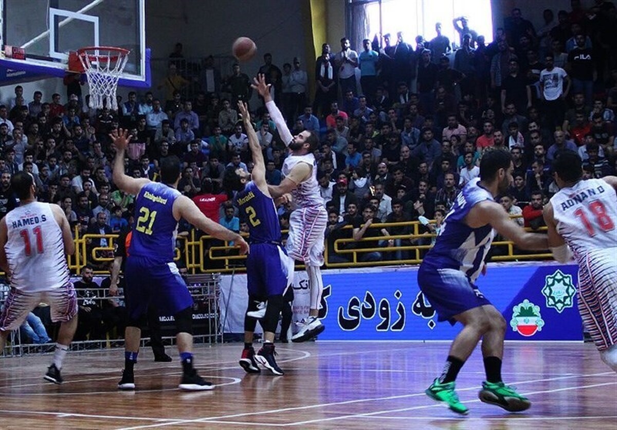لیگ برتر بسکتبال| برد آسان شهرداری گرگان در دیدار معوقه