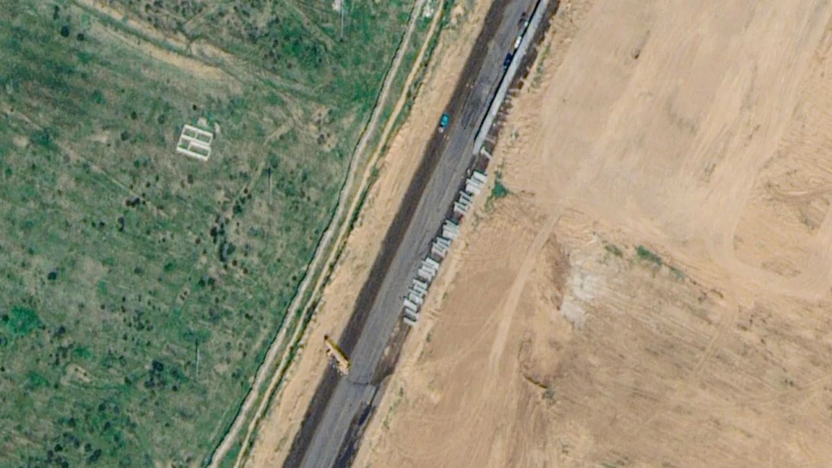 ماهواره‌‌ها از ساخت دیوار توسط مصر در مرز غزه خبر دادند  قاهره تکذیب کرد