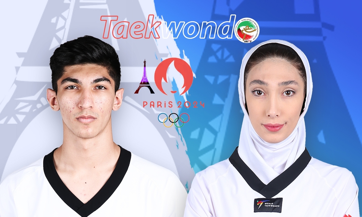 سلیمی و نعمت‌زاده نمایندگان ایران در انتخابی المپیک پاریس
