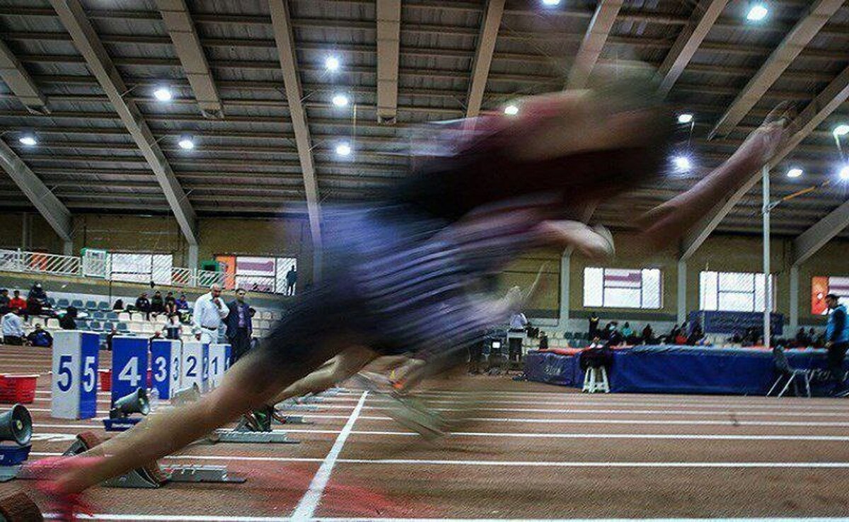 دوومیدانی داخل سالن قهرمانی آسیا| نقره ۸۰۰ متر برای احمدی تفتیان در ۶٠ متر ششم شد