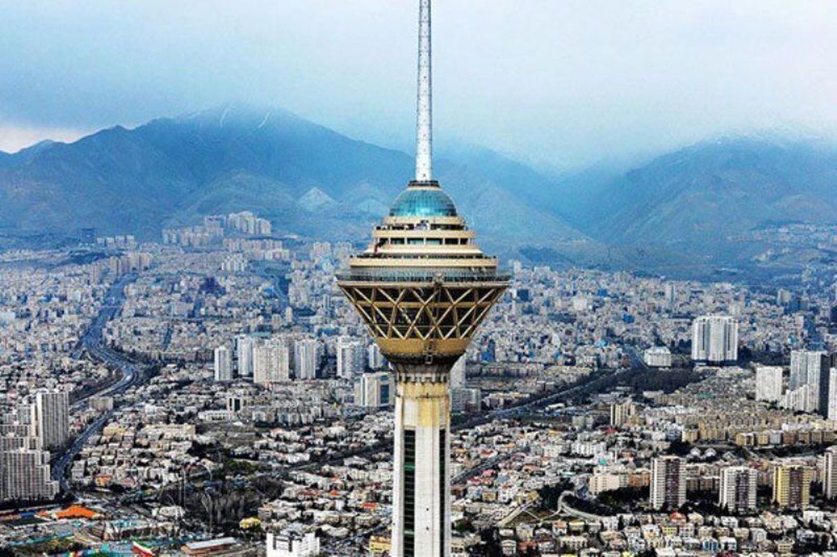 آلودگی هوا بر فراز تهران
