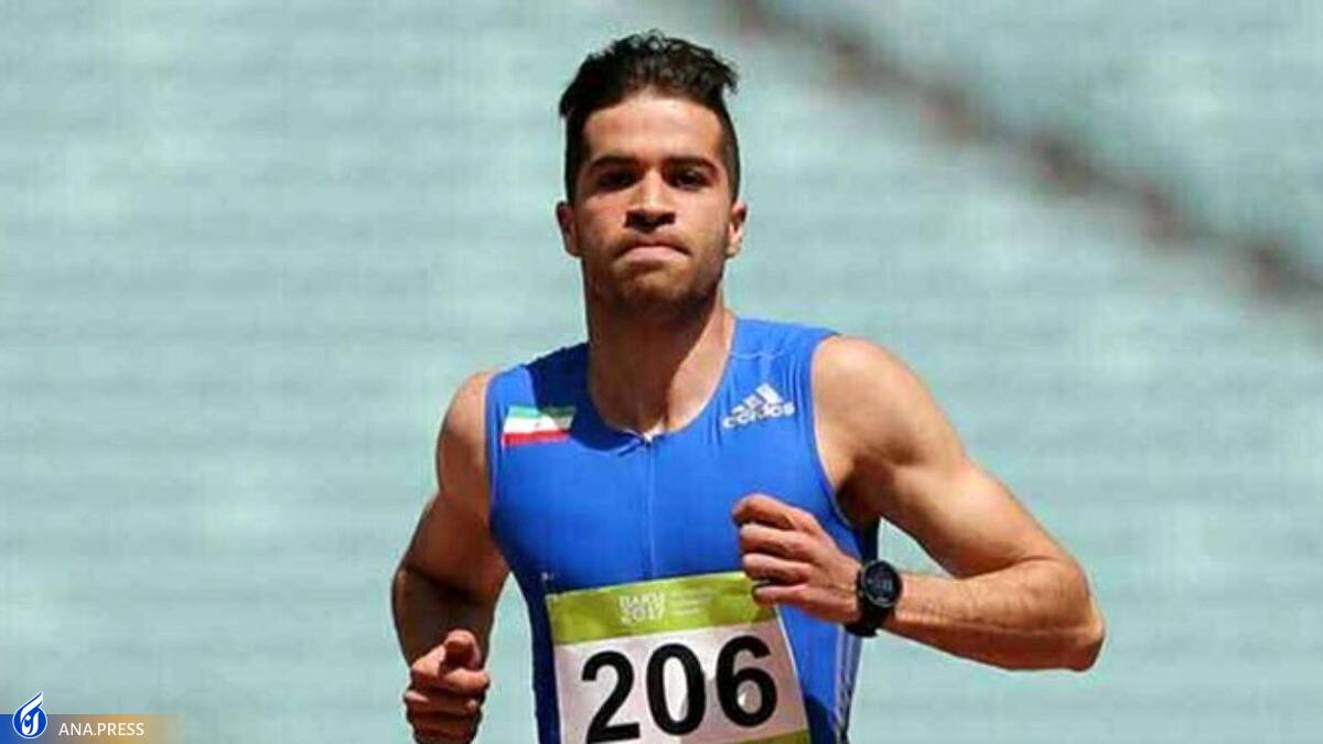 سریع‌ترین مرد ایران در جامائیکا نایب‌ قهرمان شد+ فیلم