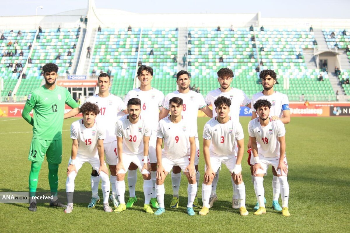 اعلام اسامی تیم ملی فوتبال زیر ۲۰ سال به تاجیکستان