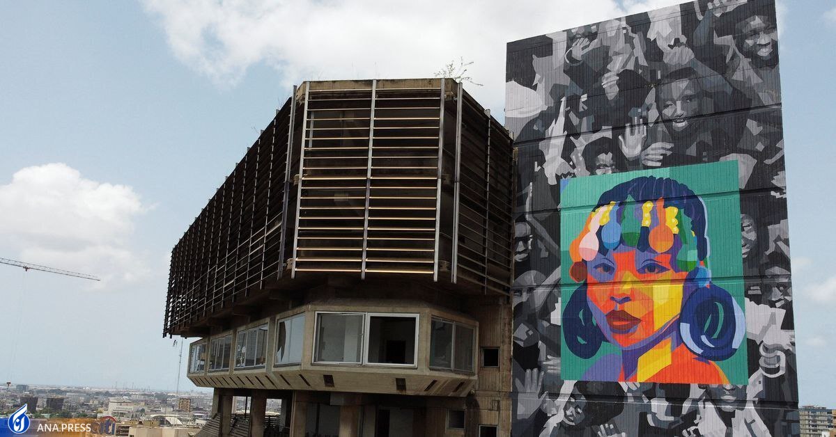 هنرمندان جان تازه‌ای به «هرم» فراموش شده ساحل عاج می‌بخشند