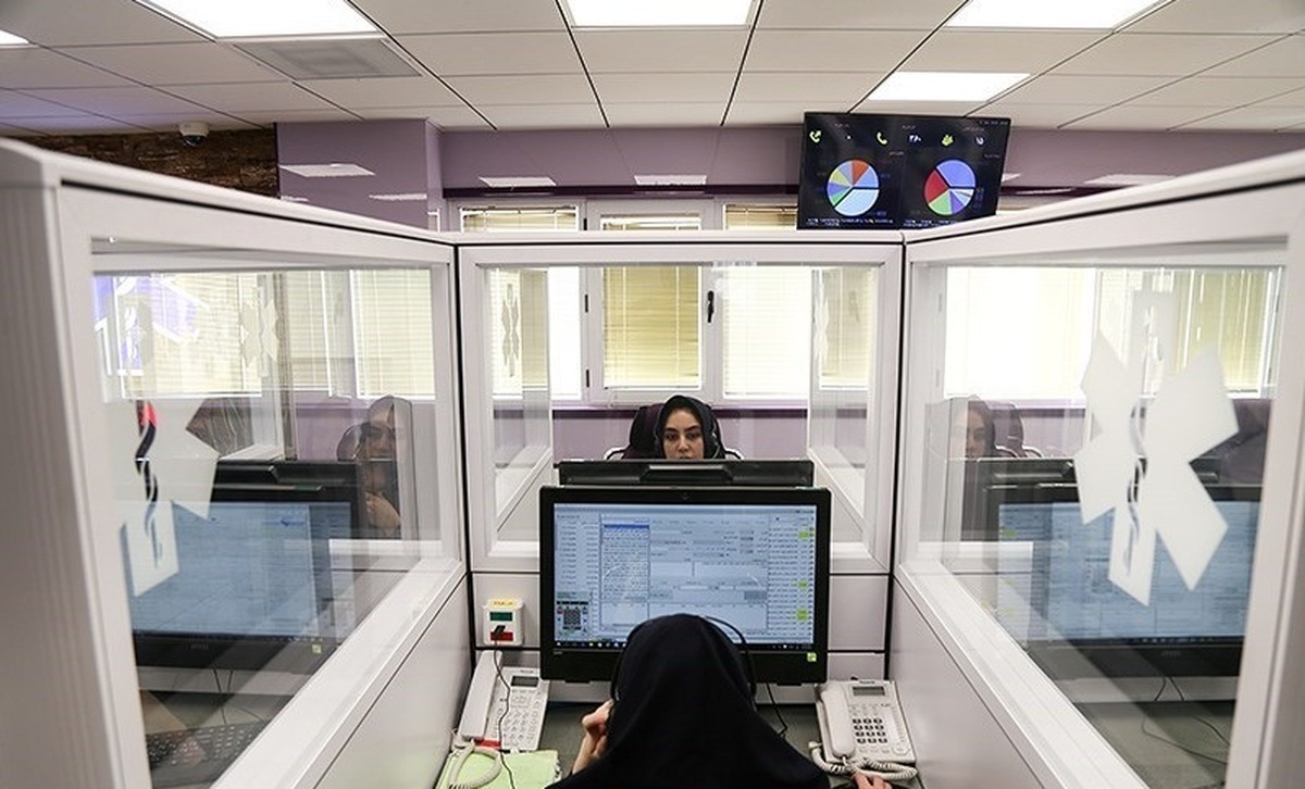 ۱۵۴۰ مزاحم تلفنی برای اورژانس تهران در هفته گذشته
