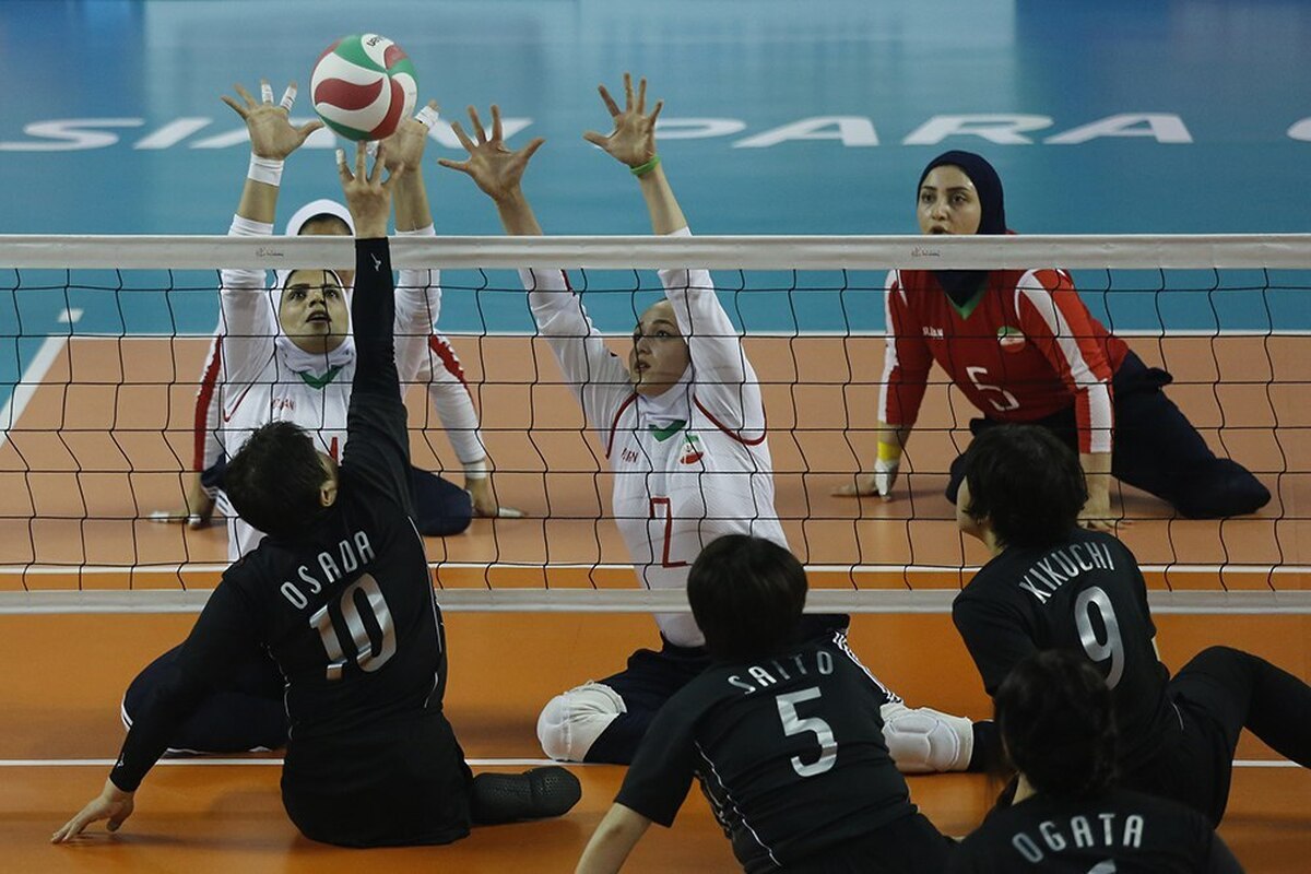 والیبال نشسته قهرمانی آسیا| چشمک سهمیه پارالمپیک به بانوان ملی‌پوش ایران