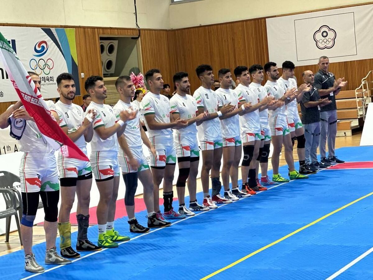 نایب قهرمانی تیم کبدی ایران در آسیا با شکست از هند