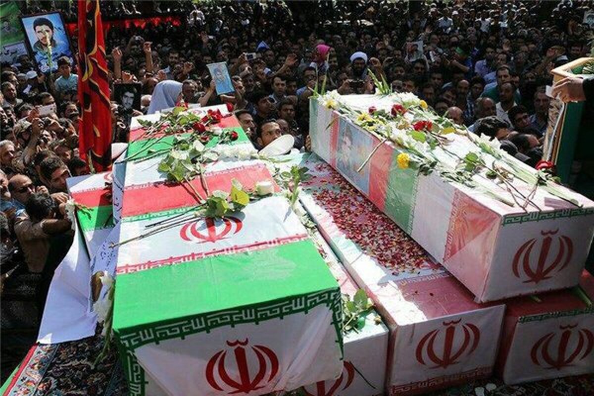 پیکر پاک ۲ شهید گمنام در تهران تشییع می‌شود