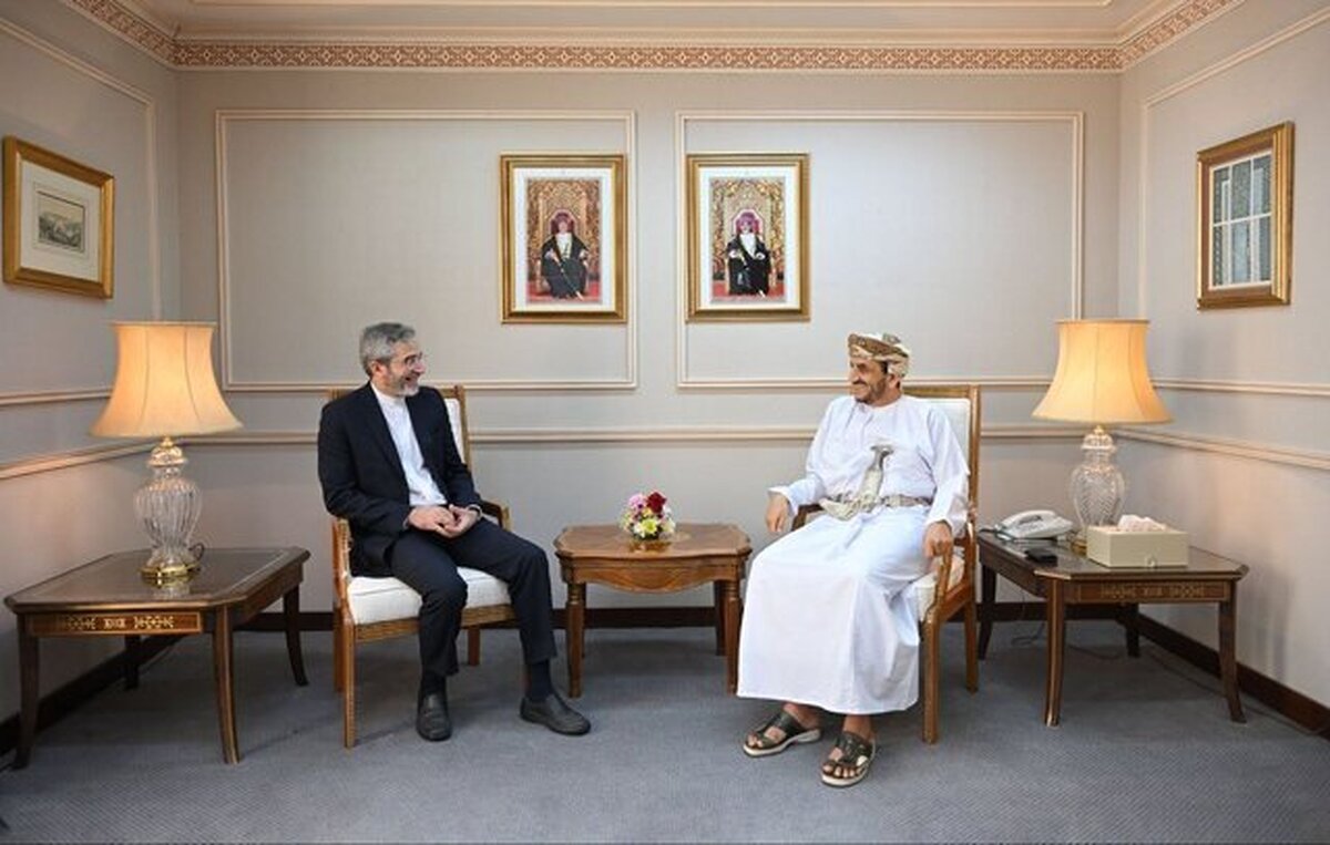 علی باقری با همتای عمانی دیدار و گفت‌وگو کرد