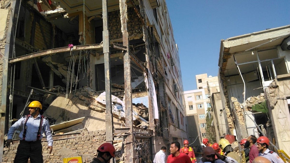 انفجار یک خانه ۳ طبقه در محله جوانمرد قصاب