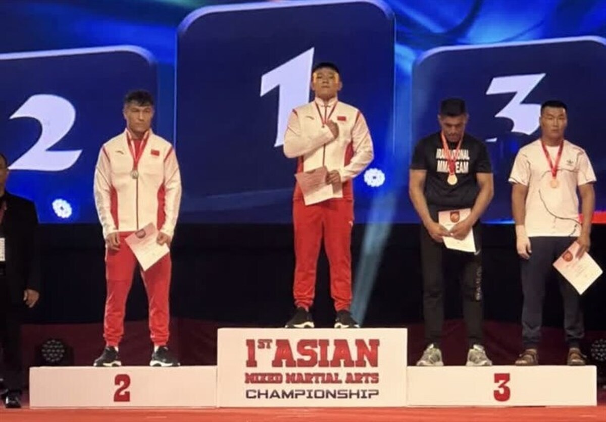 MMA قهرمانی آسیا| اسداللهی به مدال برنز رسید