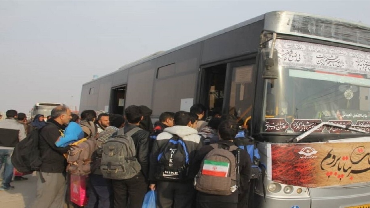 نرخ کرایه اتوبوس تا پایانه‌های مرزی خوزستان اعلام شد