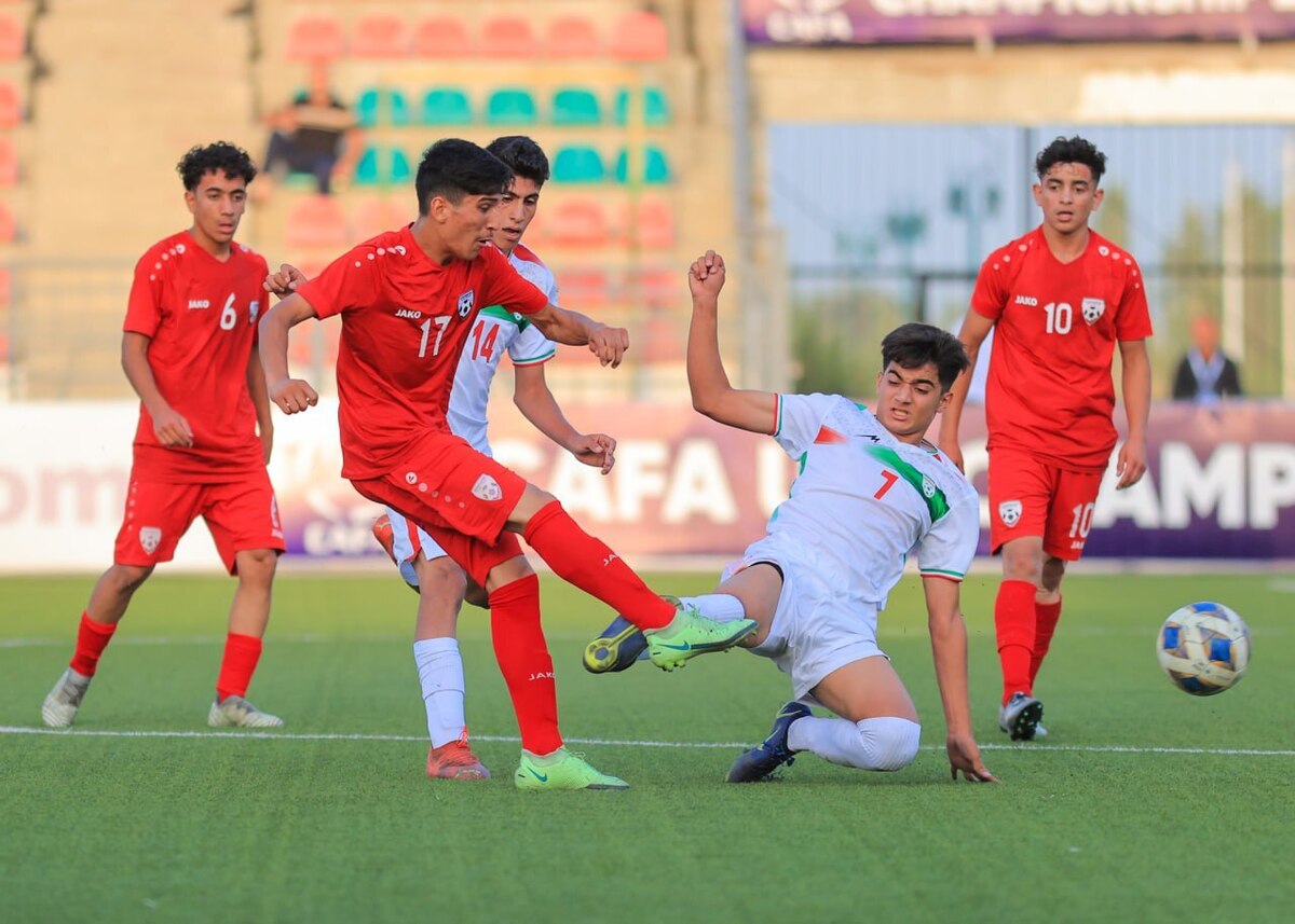دومین شکست غیره منتظره تیم زیر ۱۴ سال ایران در تورنمنت کافا این بار مقابل افغانستان! +تصاویر