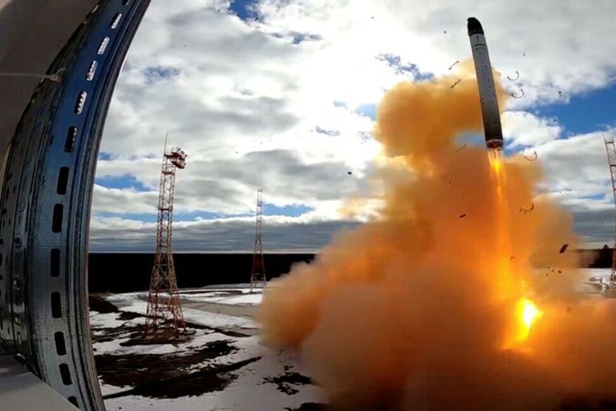 روسیه موشک قاره‌پیمای «سارمات» را به حالت آماده‌باش درآورد