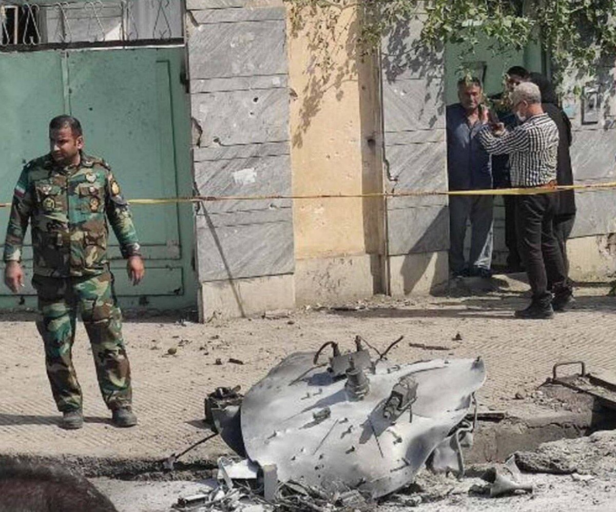 معاون استاندار گلستان: یک پهپاد ساقط شد/ ۲ نفر مجروح شدند