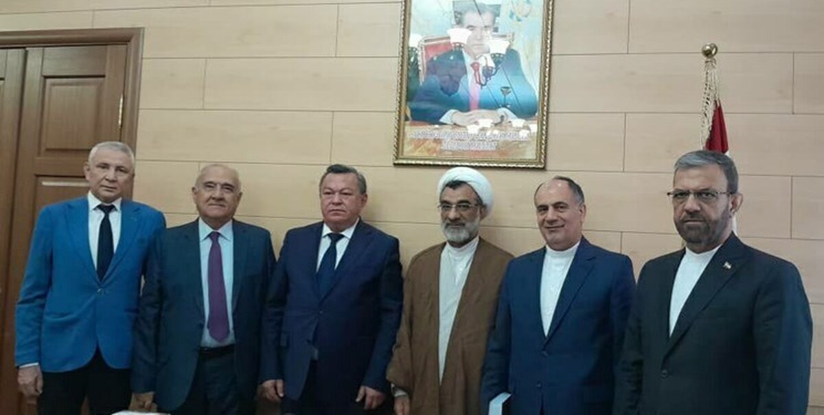 دیدار دبیر شورای عالی انقلاب فرهنگی با رئیس آکادمی علوم تاجیکستان
