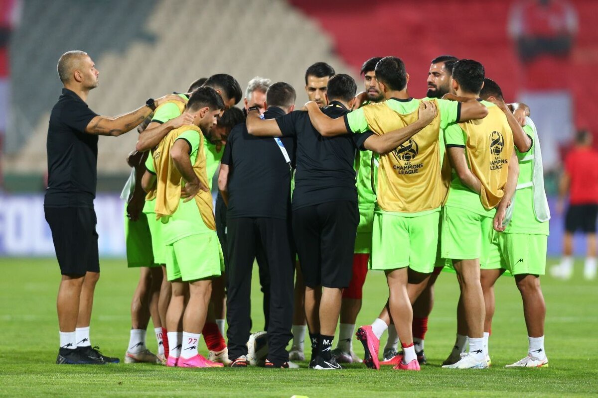 لیگ قهرمانان آسیا| تساوی پرسپولیس و النصر در نیمه اول