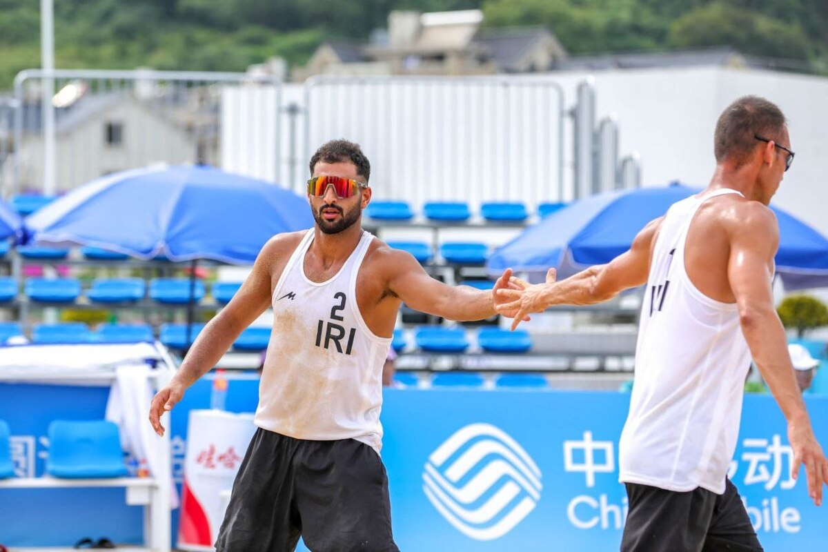 بازی‌های آسیایی هانگژو| ادامه برد‌های والیبال ساحلی 