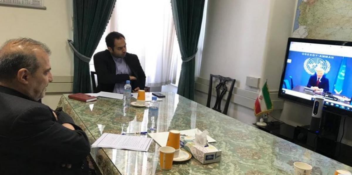 رایزنی مشاور ارشد وزیر امور خارجه با نماینده ویژه سازمان ملل در امور یمن
