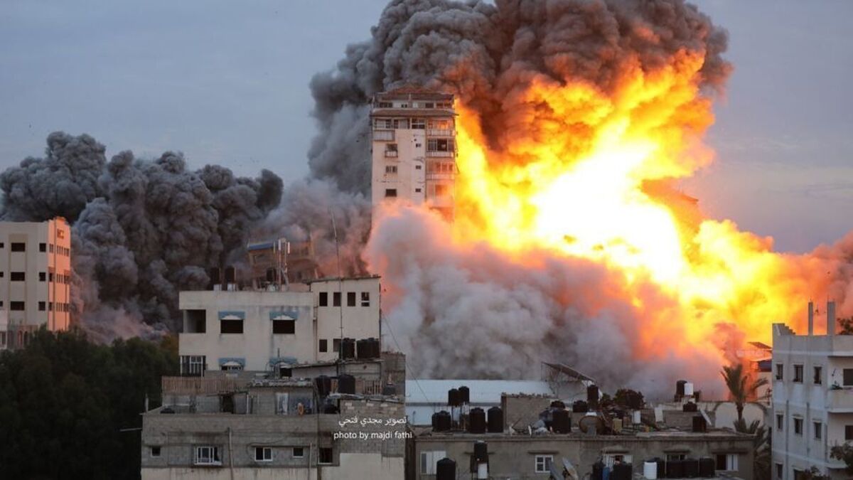 افزایش شهدا به ۱۴۱۷ نفر/ رژیم صهیونیستی: ۴ هزار تُن بمب بر سر غزه ریختیم