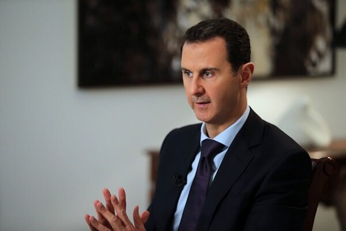 بشار اسد: ایستادگی غرب به دلیل خطر فروپاشی رژیم صهیونیستی است