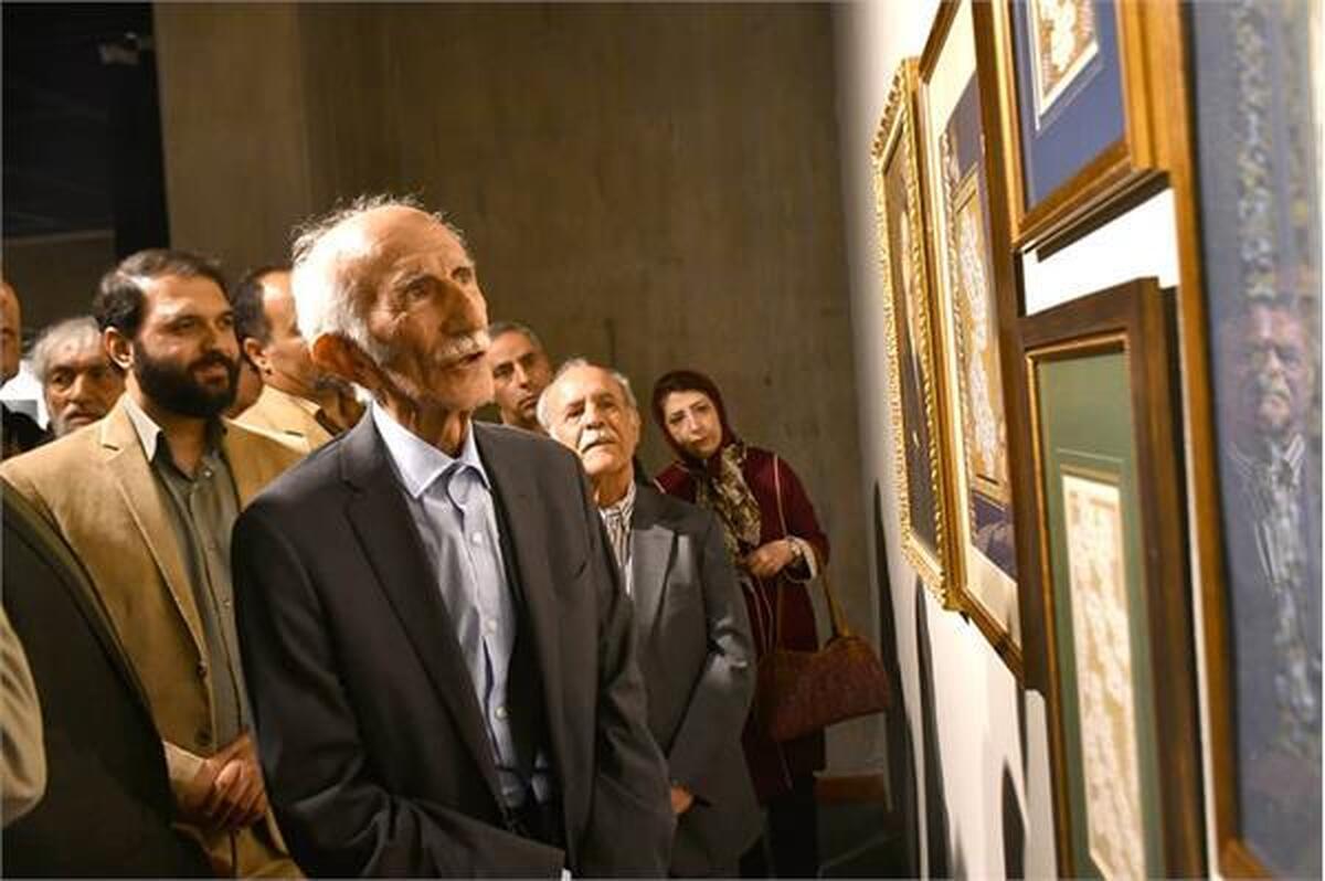 نمایشگاه «طلایه‌داران خطه خط» در موزه هنر‌های معاصر تهران افتتاح شد
