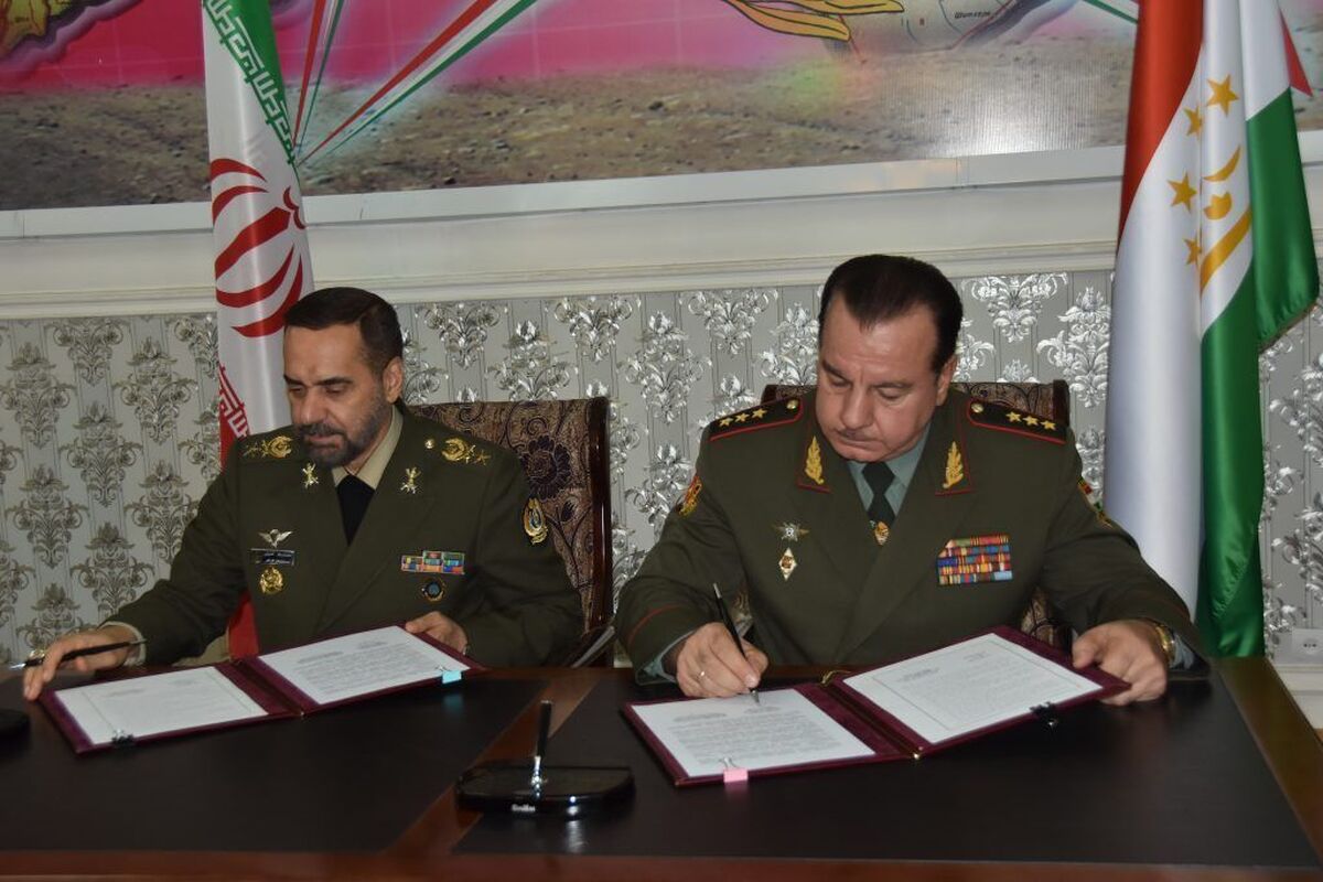 ایران و تاجیکستان بر گسترش همکاری‌های دفاعی تأکید کردند