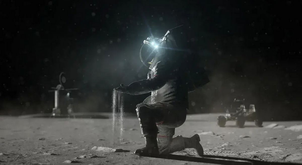 محافظت از فضانوردان در برابر غبار ماه با پارچه‌ای از جنس فلز مایع