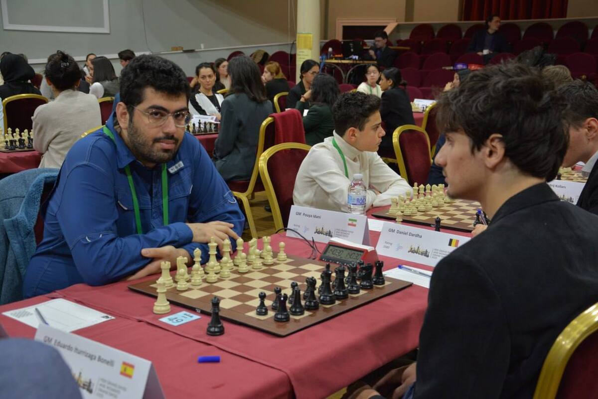 شطرنج گرند سوئیس| ۲ پیروزی و ۱ تساوی حاصل کار شطرنج‌بازان ایرانی در دور هشتم