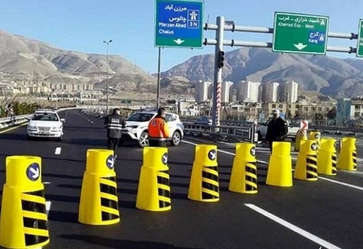 رئیس پلیس راهور البرز: جاده چالوس روزهای یکشنبه، دوشنبه و سه‌شنبه مسدود است