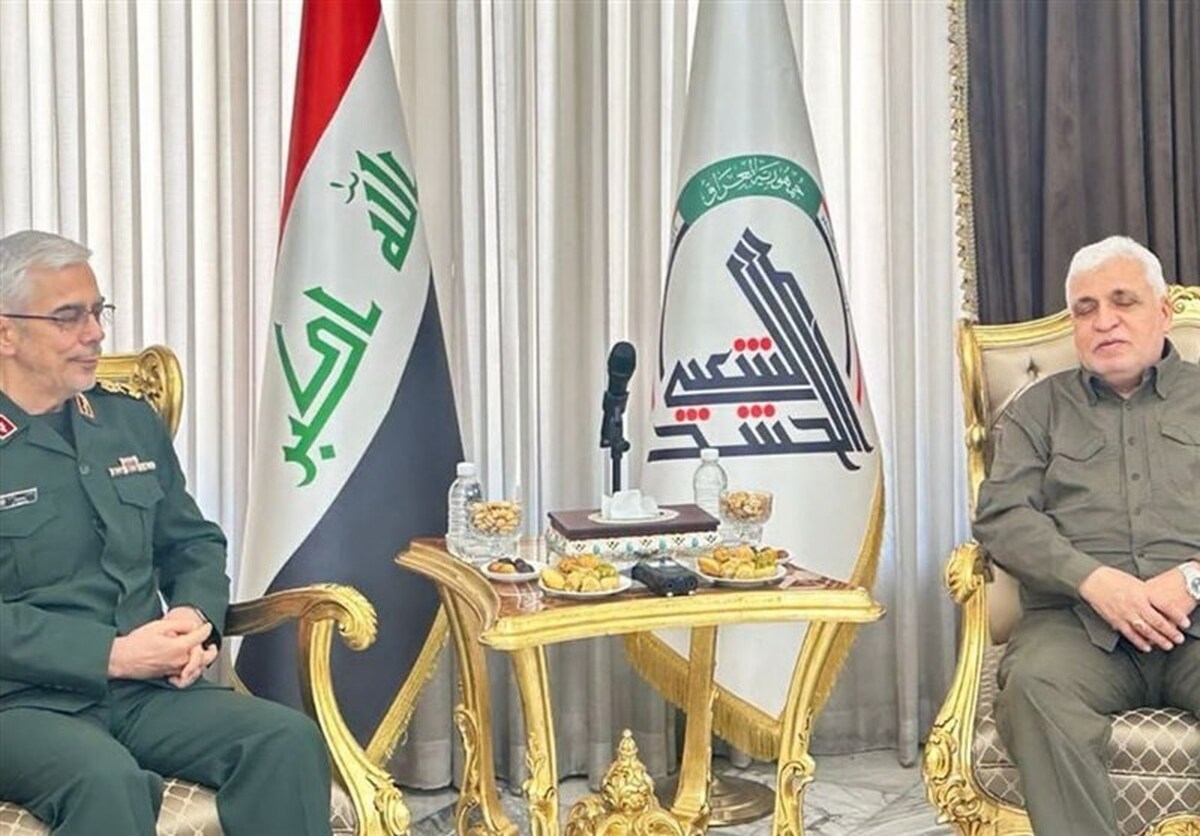 سرلشکر باقری با رئیس حشدالشعبی عراق دیدار کرد