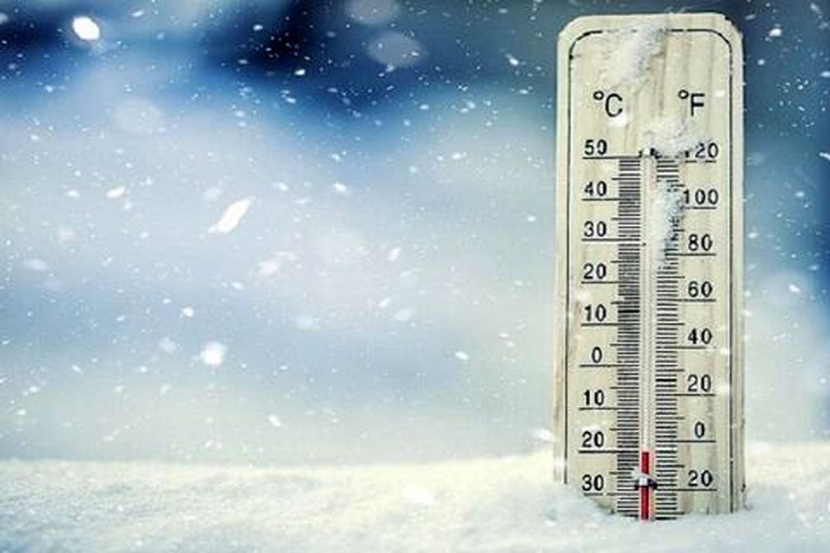 شب گذشته ۲۰ مرکز استان دمای زیر صفر داشتند