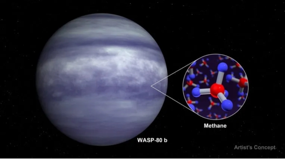 جیمز وب در جو یک سیاره فراخورشیدی «آب و متان» پیدا کرد