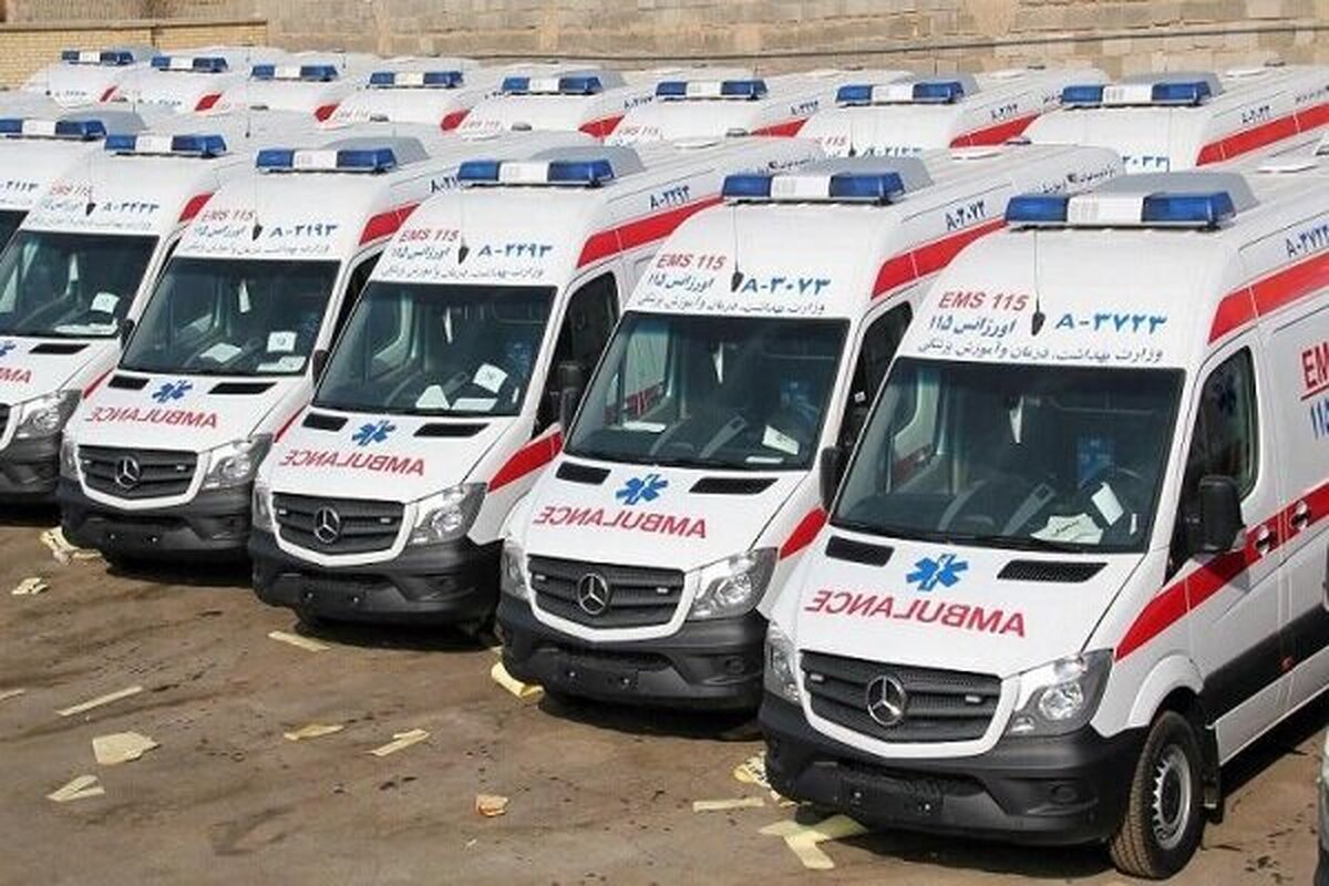 ترخیص آمبولانس‌های وارداتی از گمرکات