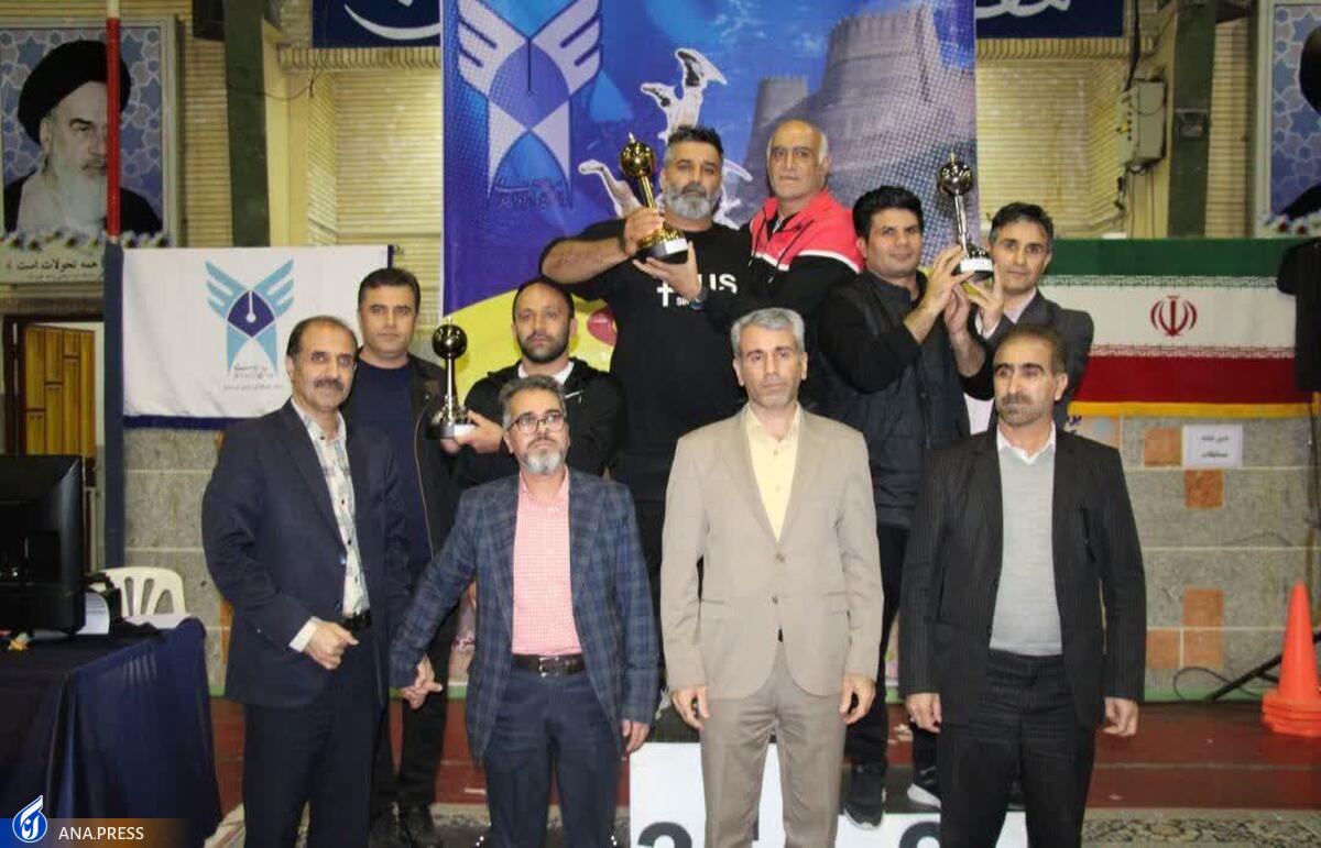 تیم منطقه ۳ قهرمان مسابقات کشتی آزاد دانشگاه آزاد اسلامی شد