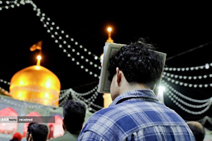 مراسم احیای شب بیست و یکم ماه رمضان در حرم مطهر رضوی