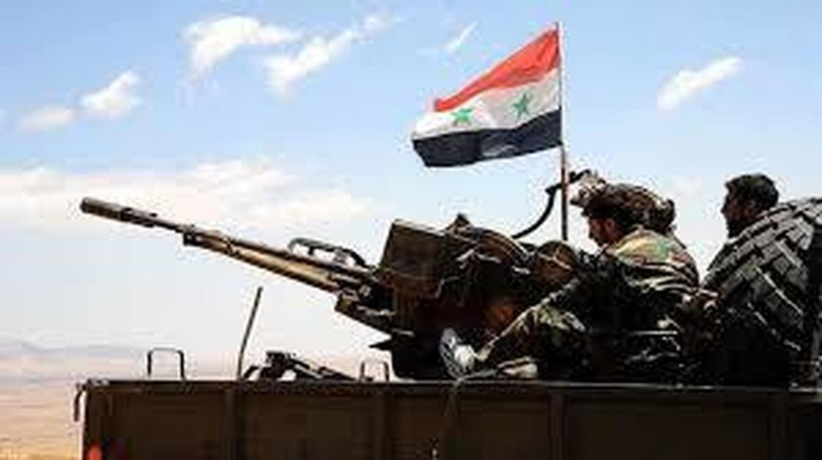حمله ارتش سوریه به مواضع تروریست‌ها در «دیرالزور»