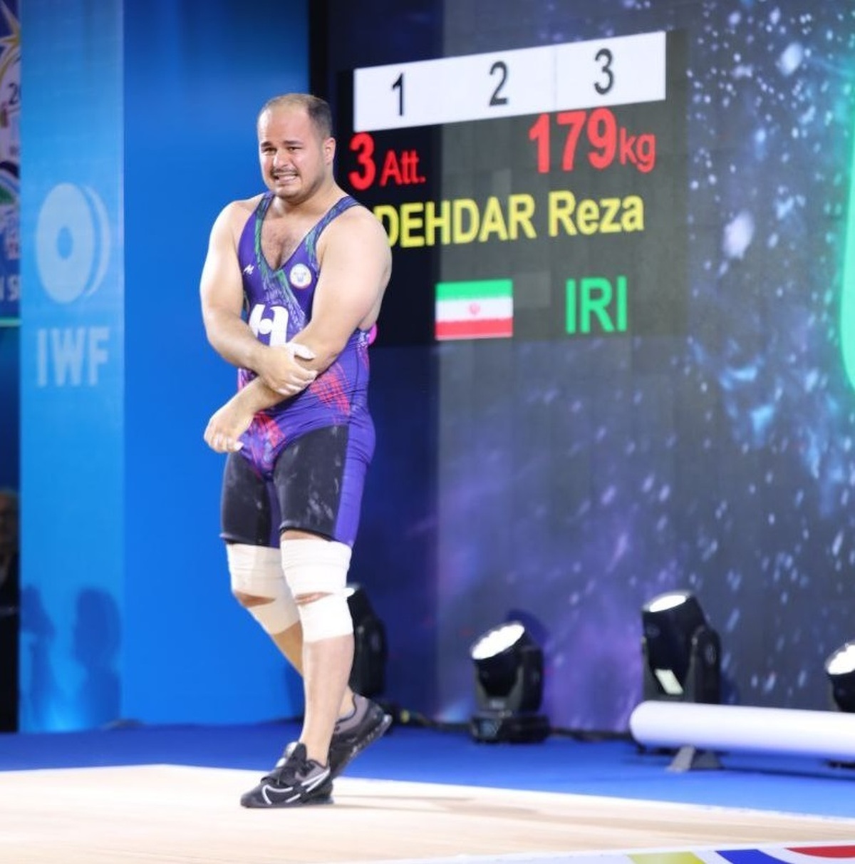 جام جهانی وزنه‌برداری| دهدار به المپیک نرسید  ثبت رکورد ۳۸۷ کیلویی برای وزنه بردار دسته ۱۰۲ کیلوگرم ایران