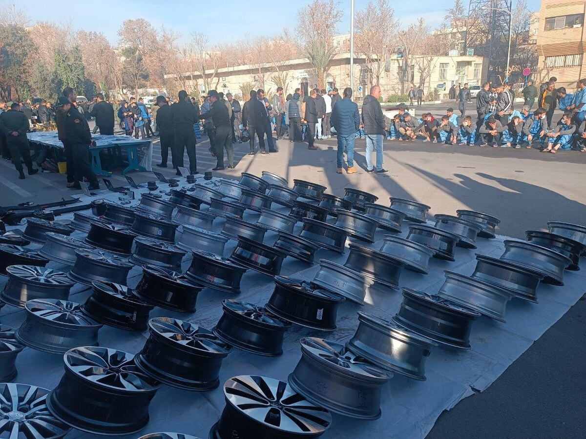 ضبط بیش از هزار حلقه رینگ قاچاق در پیرانشهر