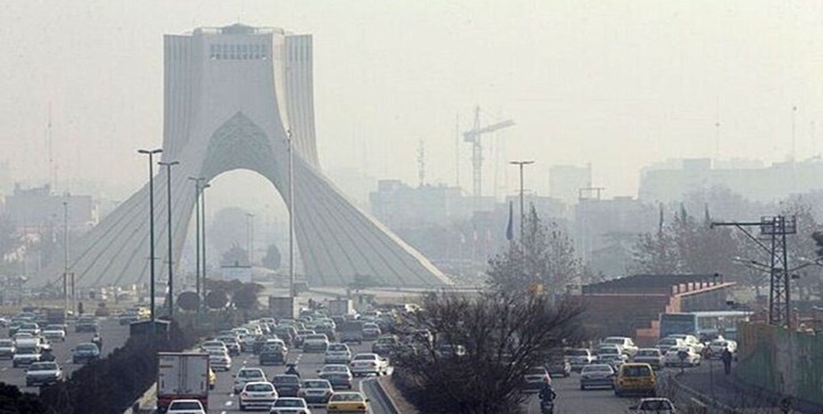 شاخص هوای تهران ۱۲۲/ پایتخت آلوده شد