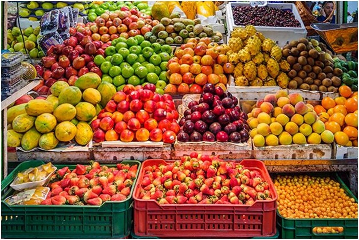 بازار میوه تره بار در آستانه نوروز